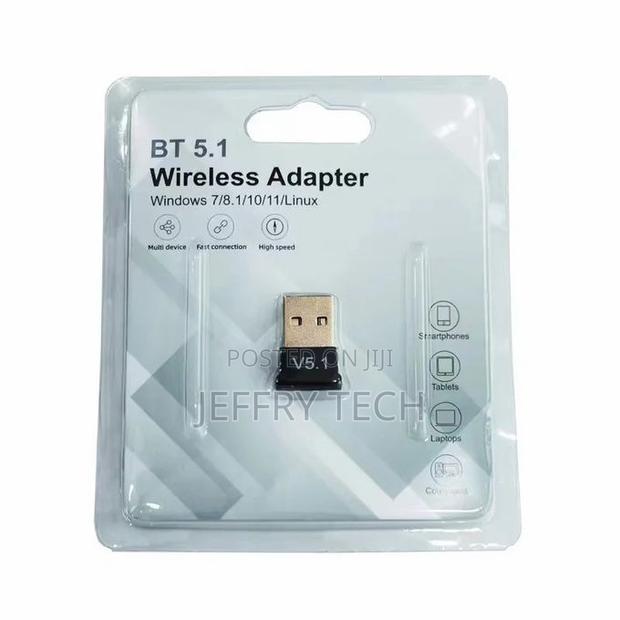 Usb Bluetooth Adapter for Laptop Desktop Pc V5.1 - thumbnail 6