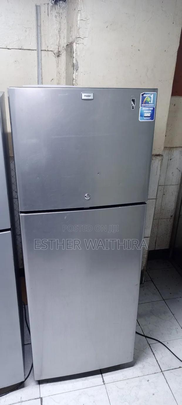 Haier Silver Fridge on Sale