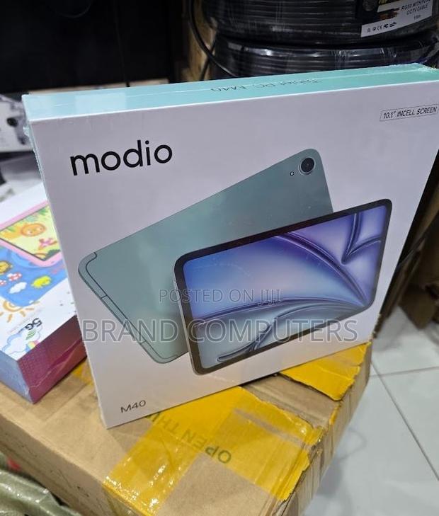 Modio M40 Android 5g Tablet, 10.1-Inch Hd Display,12gb+512gb
