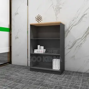 Office Cabinet ; Simple Modern Floor Library Wood Bookcase