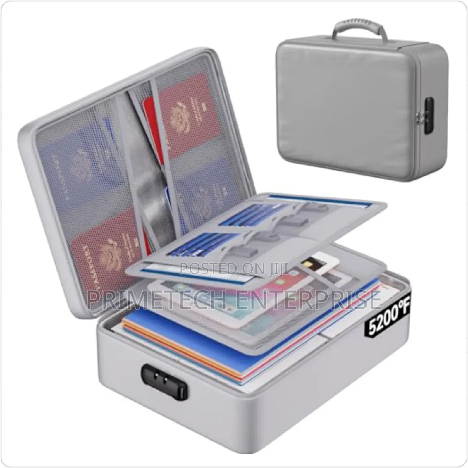 Fireproof /Water Resistant Documents Organizer