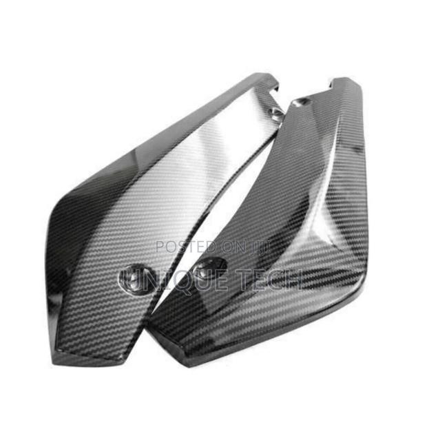 2pc Carbon Rear Diffuser /Sporty Bumper Lip Splitter