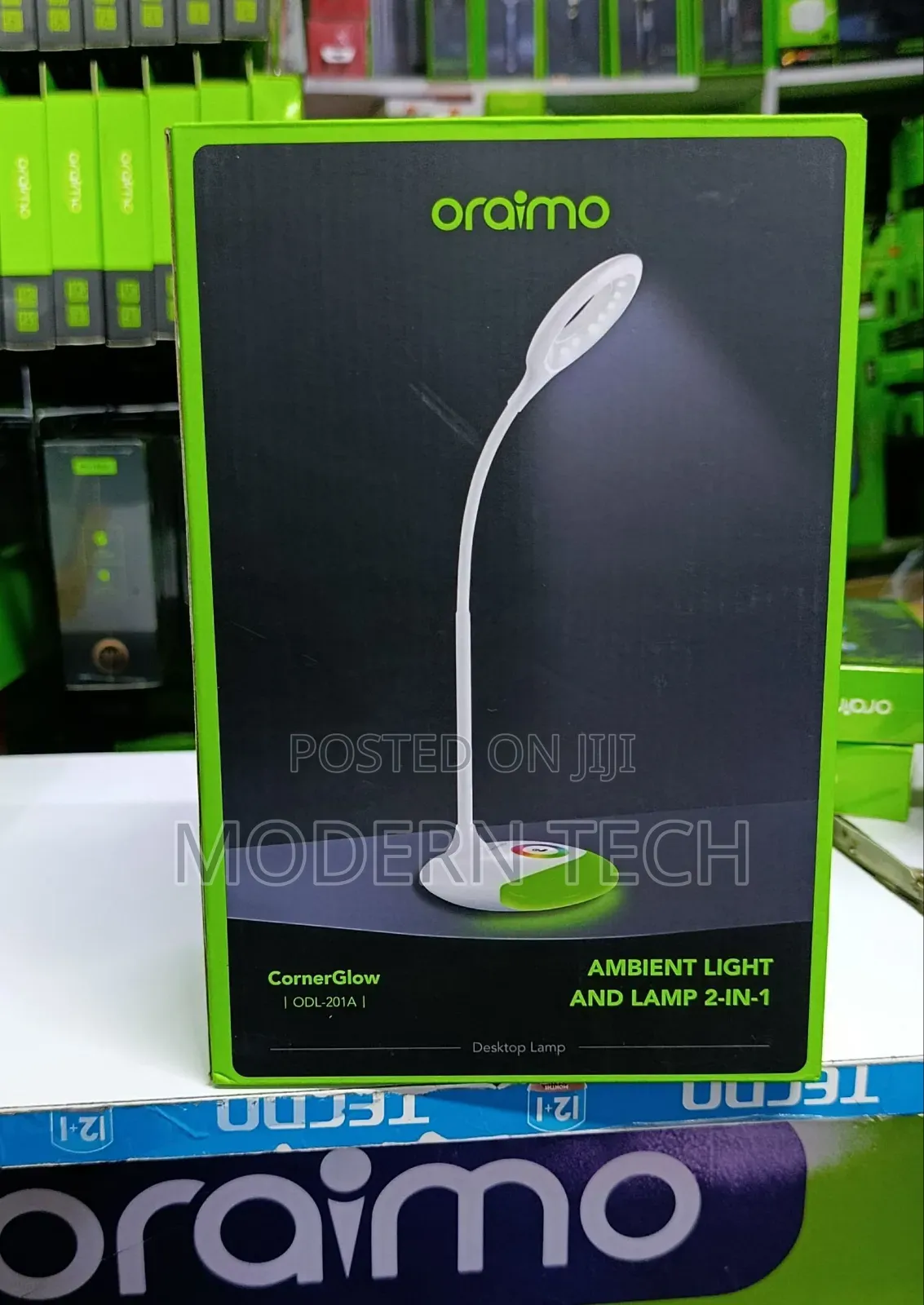 Oraimo Corner Glow 5w RGB Ambient Light Desktop Lamp