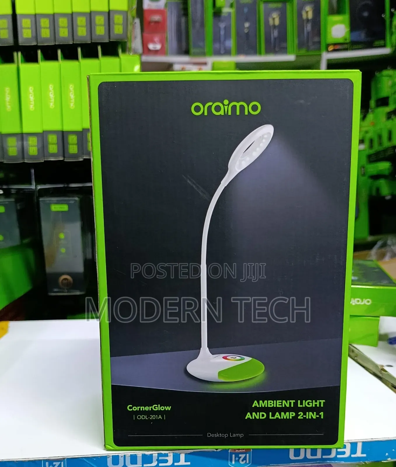 Oraimo RGB Ambient Light Desktop Lamp