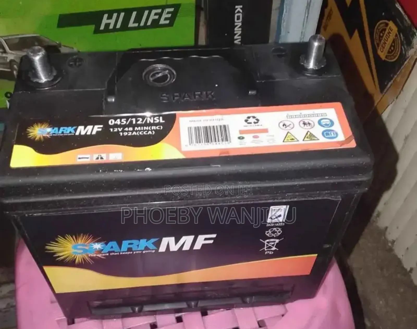 Ns 40 Spark Mf Car Battery