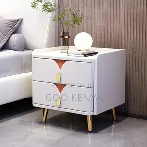 Home Cabinet ; Bedside Cabinet Modern Smart Double Storage