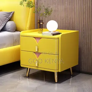 Home Cabinet ; Bedside Cabinet Modern Smart Double Storage