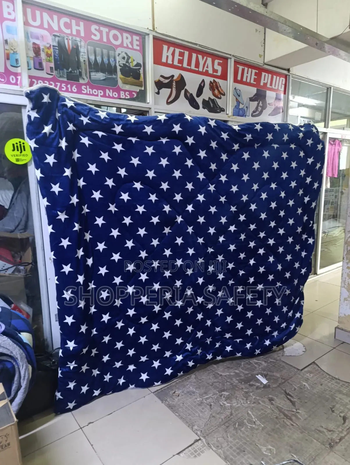 Woolen Woolen Duvet- Navy Blue