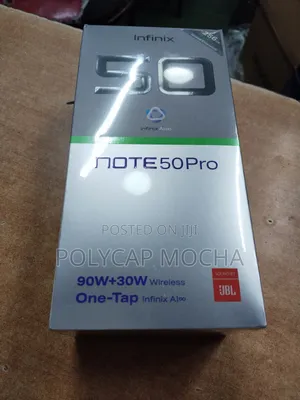 New Infinix Note 50 Pro 256 GB Black