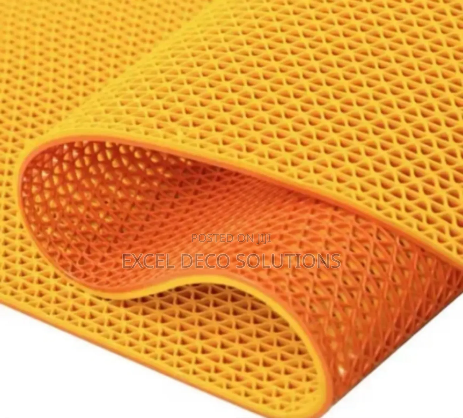 Lightweight Anti-Slip PVC Mat – Easy to Move Wash 
