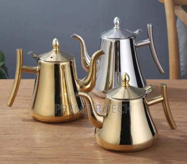 Stainless Steel Teapot With Infusion Set,