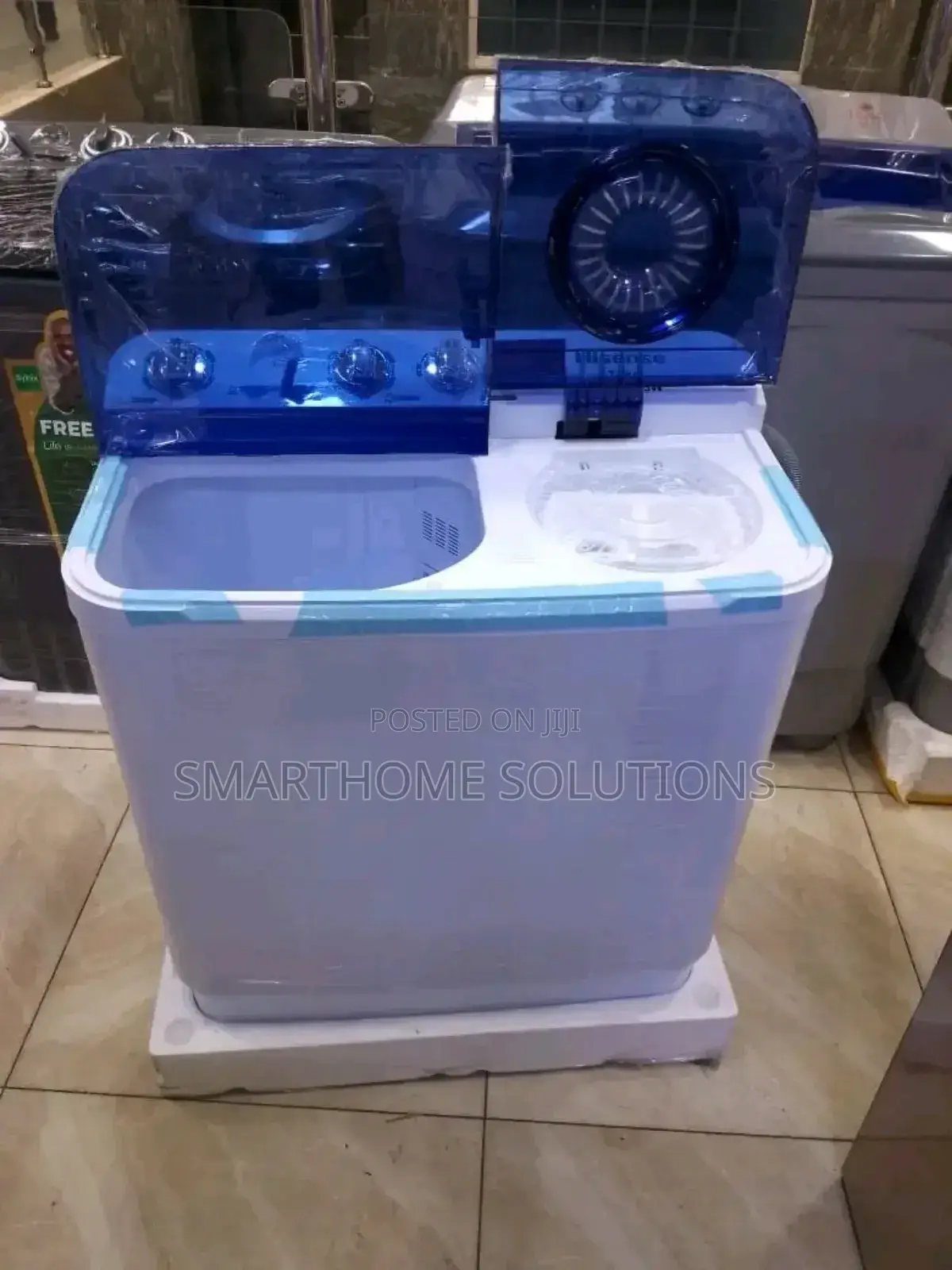 Top Load Twin Tub Washing Machine Hisense 7.5 Kg