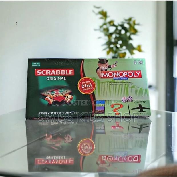 Scrabble and Monopoly 2 in 1 Game - thumbnail 2