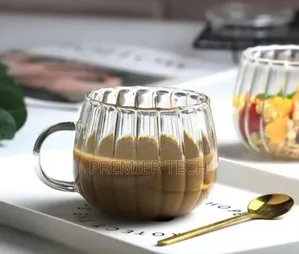 Nordic Ripple Glass Mug 360 Ml