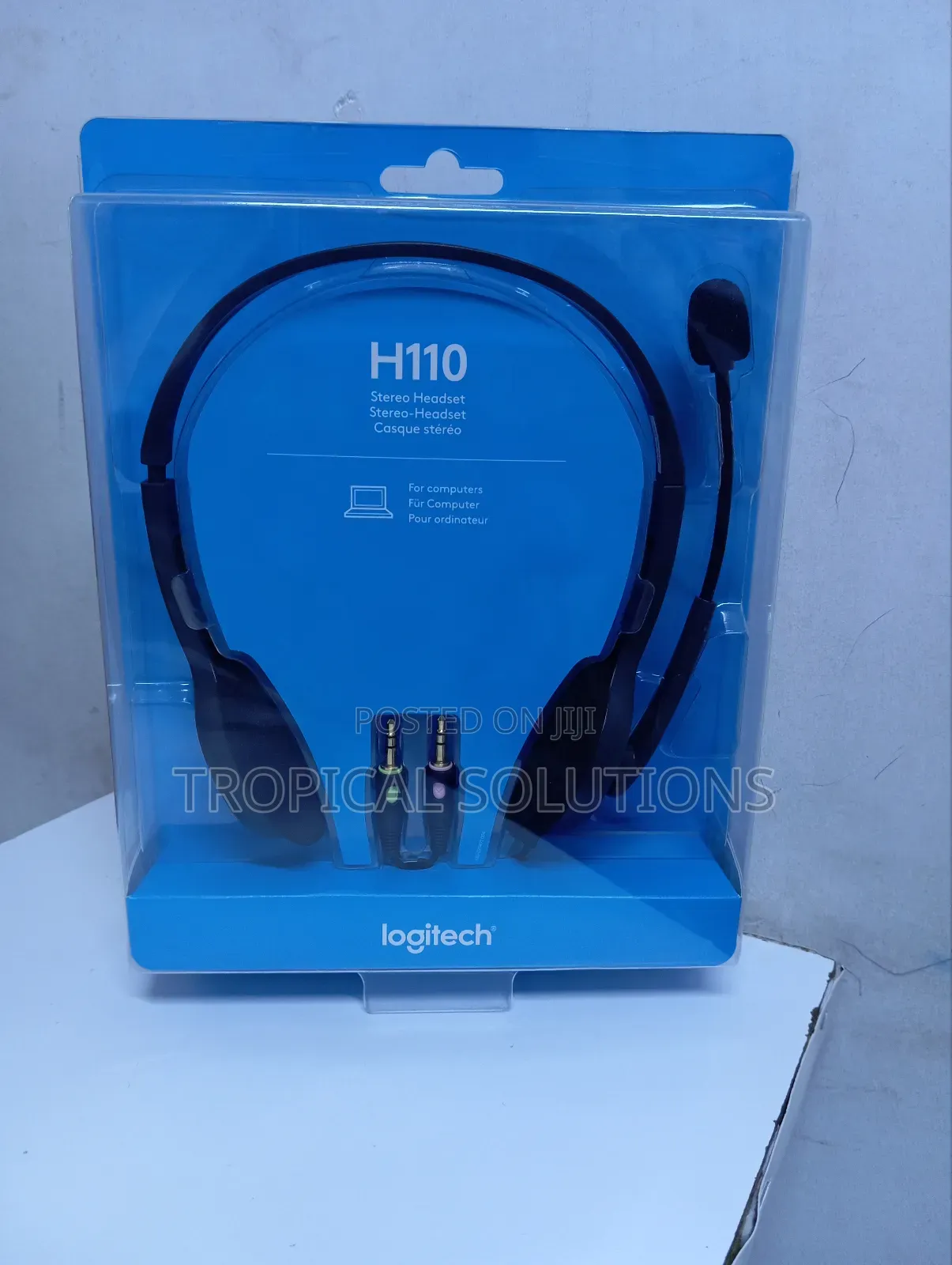 Logitech Headset H110 Over the Head Headset H110