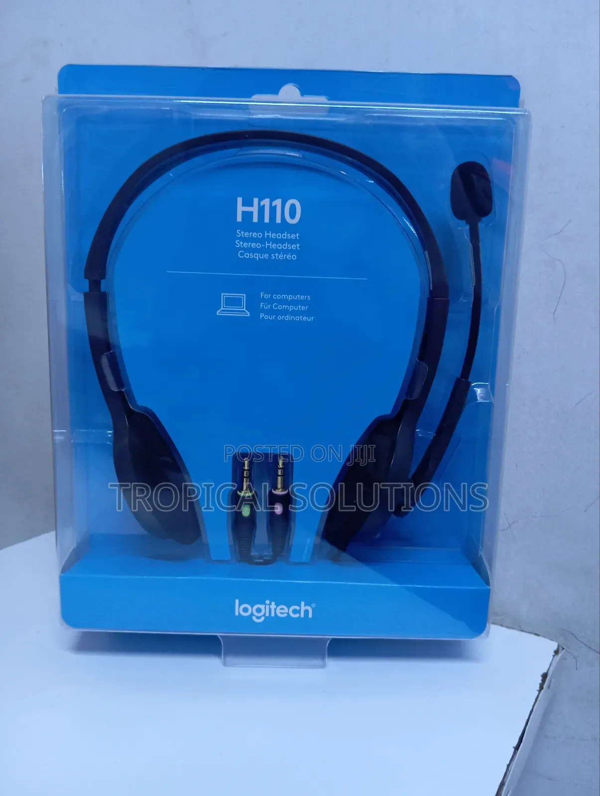 Logitech Headset H110 Over the Head Headset H110