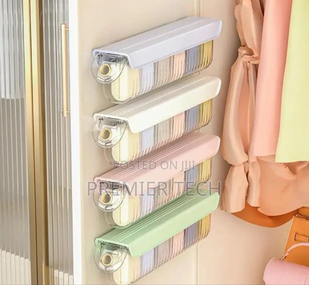 Wall-Mounted Underwear Socks Storage Box Home Use - main view