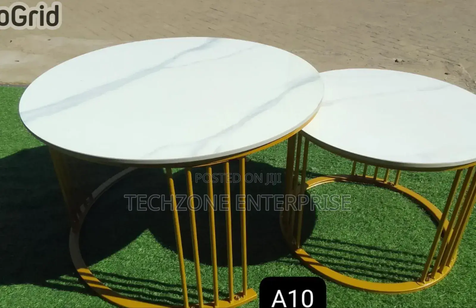 New Model Luxury Pure Ceramic Marble Top White Coffee Table,