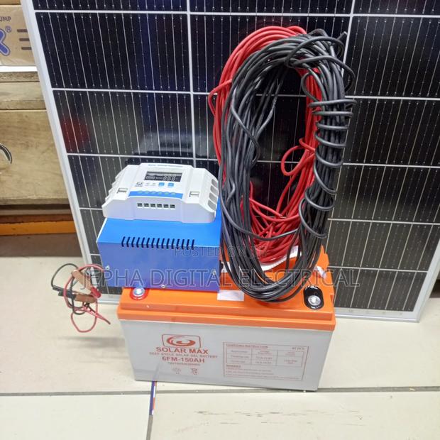 Solar Kit 200watts+150ah Battery
