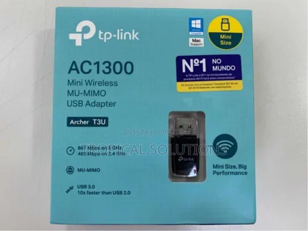 Tp-link Ac1300 Mini Wireless Mu-mimo Usb Adapter - thumbnail 2