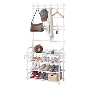 Shoe Rack With Hanger – Space Saving Stylish - thumbnail 2