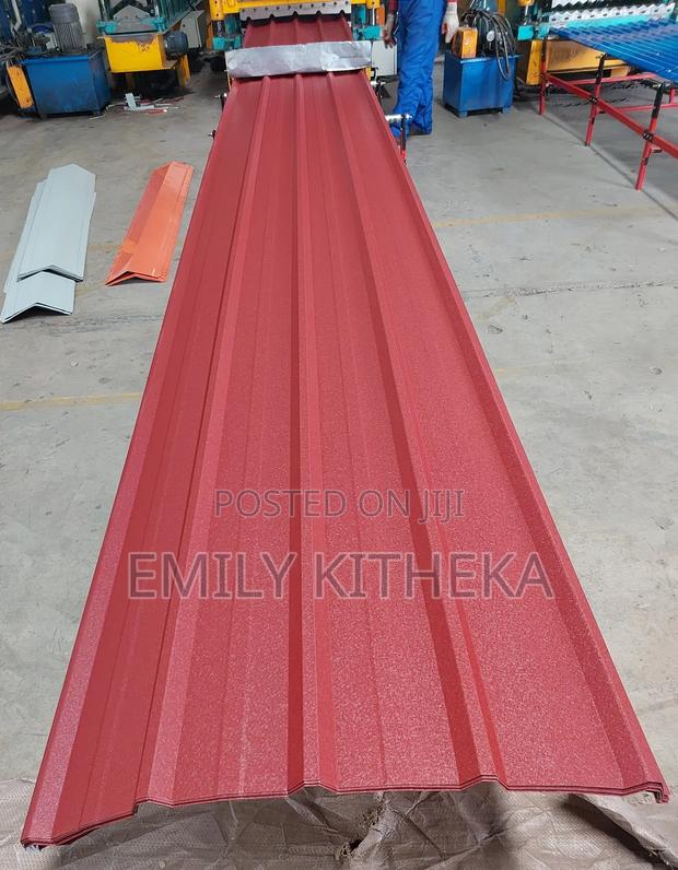Box Profile Matte Maroon 30 Gauge
