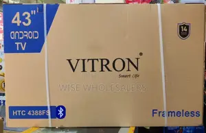 *Vitron 43" Smart Android Frameless With Bluetooth