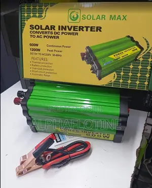 Solar Inverter 600watts Continous Power 1200w Peak Power