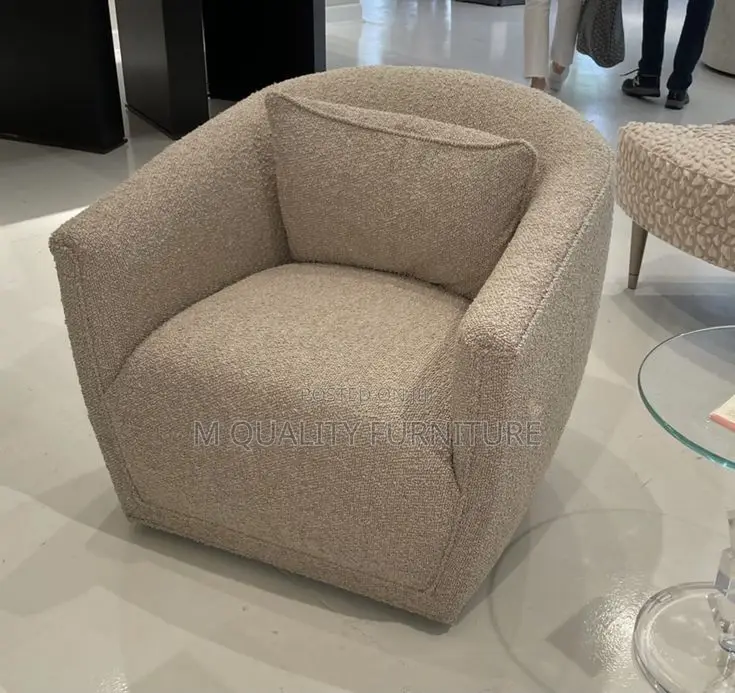 Brown 1 Seater New Modernized Sofa