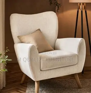 White 1 Seater New Living Room Sofa