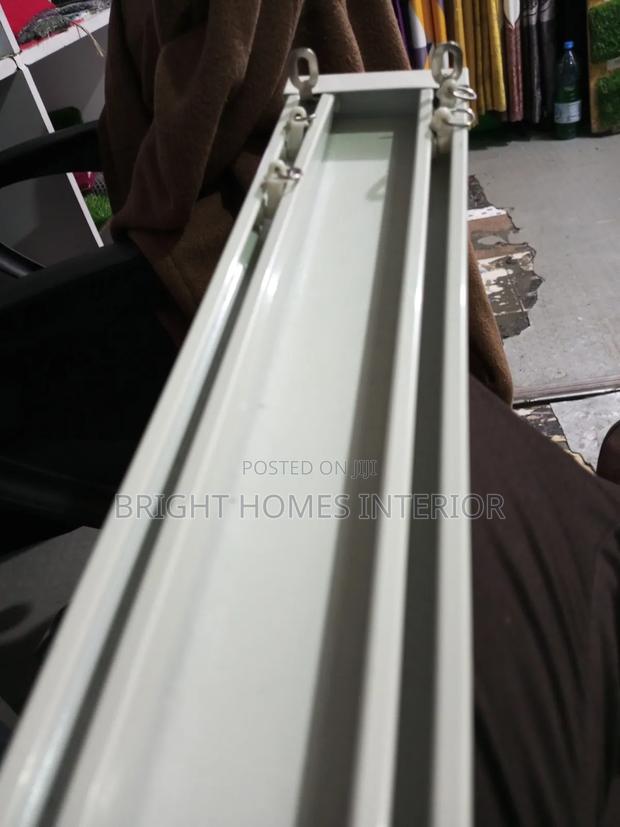 Curtain Rail for Both Curtain and Sheer Rail