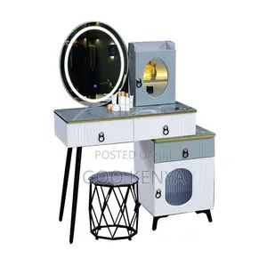 Makeup Vanities; Excellent Custom Makeup Dresser Table