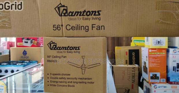Ramtons Rm420 56′′ Inches Ceiling Fans With 5 Speeds