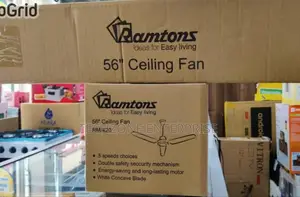 White Ramtons Rm420 56′′ Inches Modern Ceiling Fans