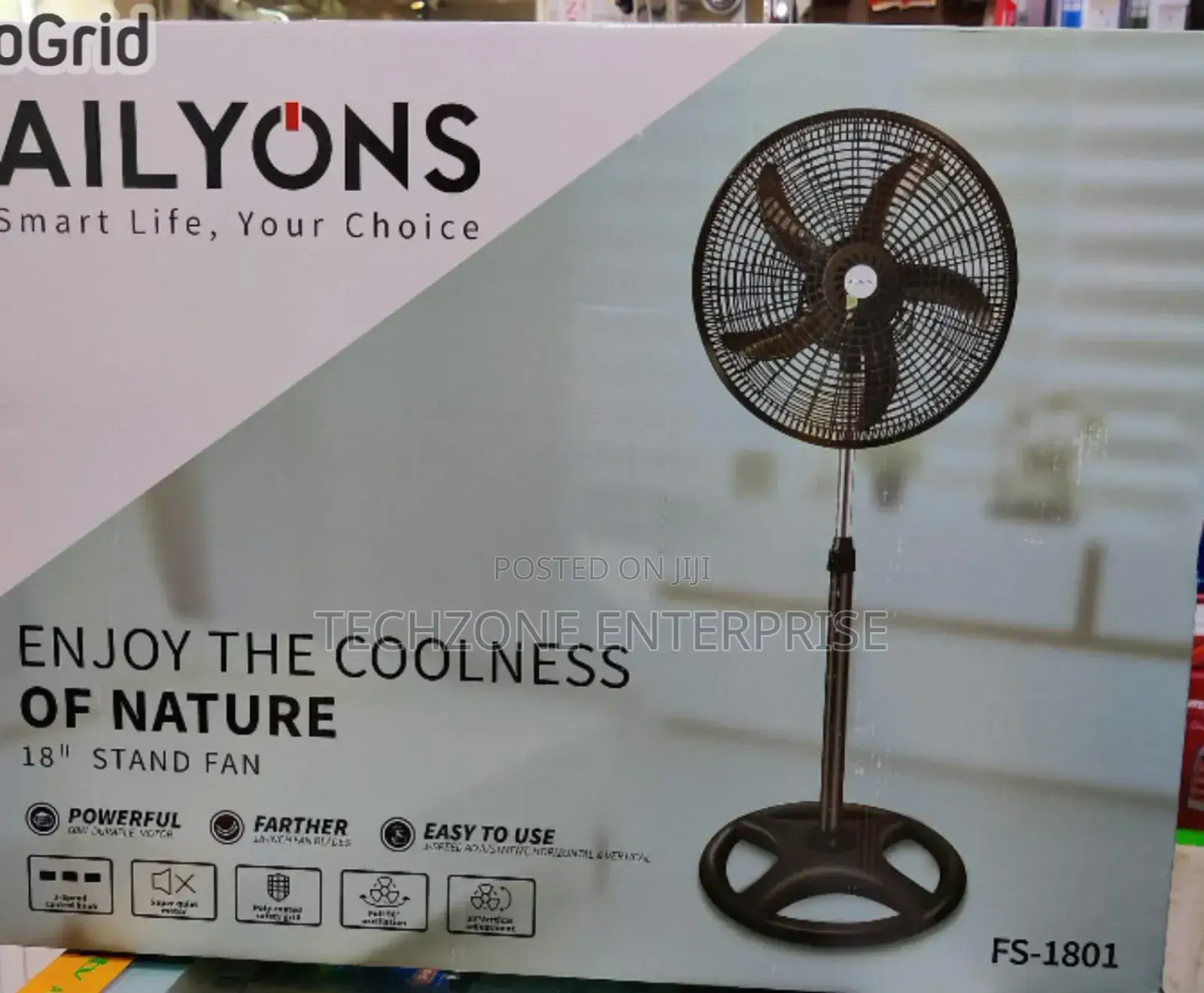 Fan - Ailyons Fs-1801 18′′ Inch Standing Fans