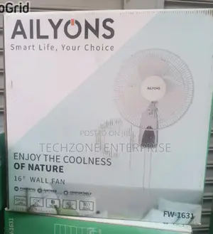 Fan - White Ailyons Fw1631 16′′ Wall Fans
