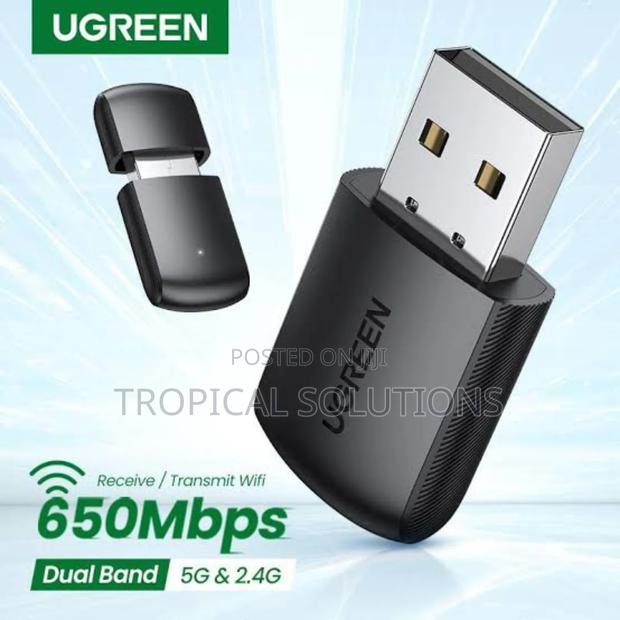 Ugreen Ac650 11ac Dual Band Wireless Usb Adapter - thumbnail 2