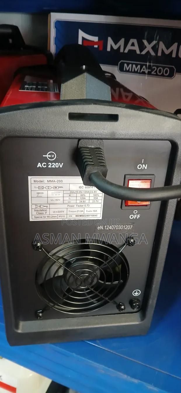 Maxmech Welding Machine 4.8 Kva - thumbnail 3