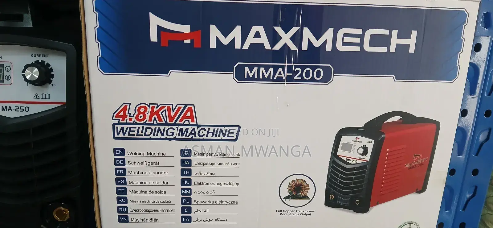 Maxmech Welding Machine 4.8 Kva