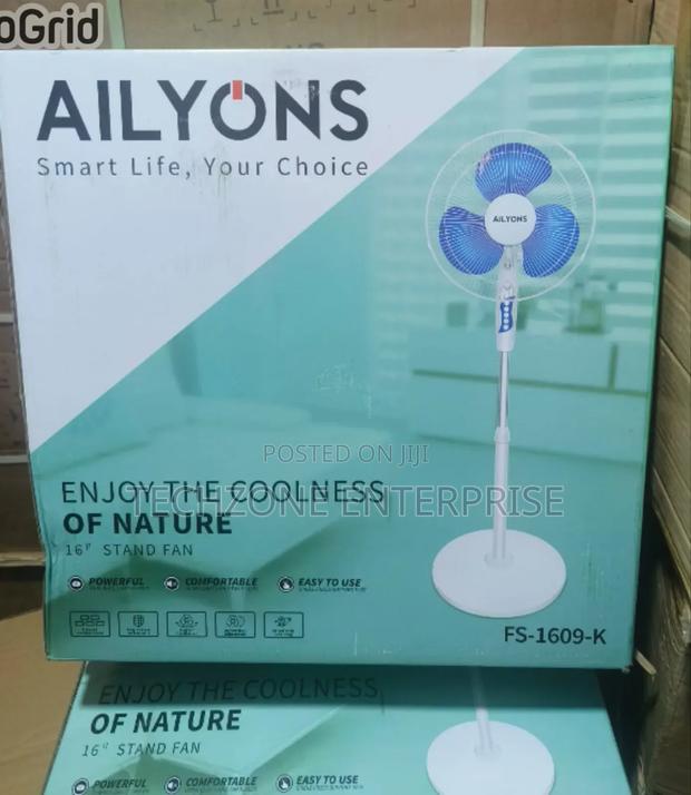 Ailyons 16 Inch Standing Fan With Quiet Operation - main view