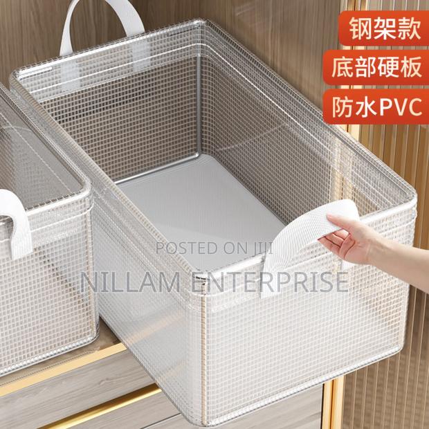 Thick Transparent Fabric Closet Organizer*