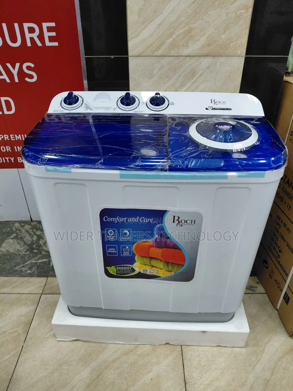 Roch 7kg  Twin Tub Washing Machine