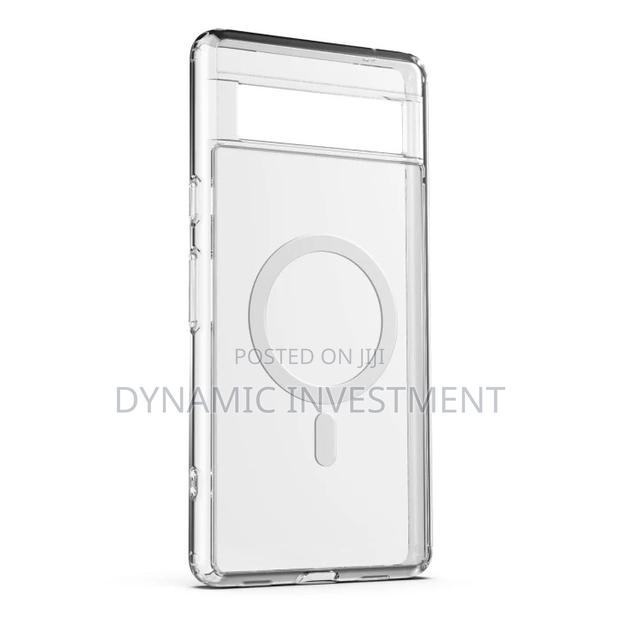 Google Pixel 7a Clear Magnetic Hybrid Magsafe Case/Cover at !