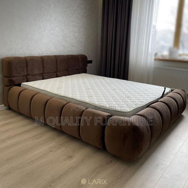 Brown 5 by 6 Modernized Bed