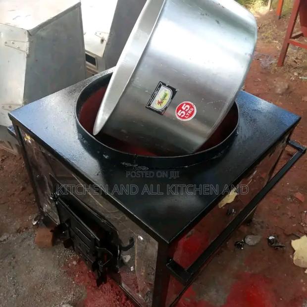 50 LTR Stainless Steel Firewood Energy Saver Jiko