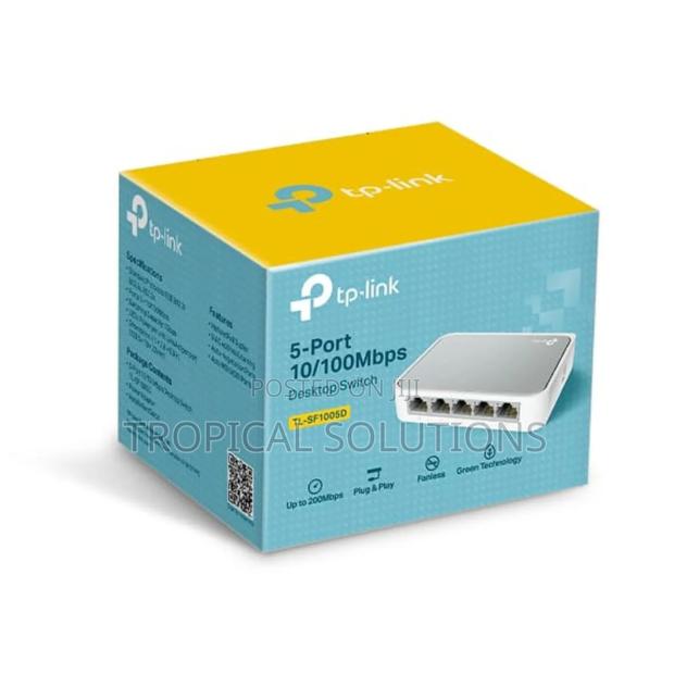 Tp-Link 5 Port 10/100mbps Desktop Switch Tl-Ls1005 - main view