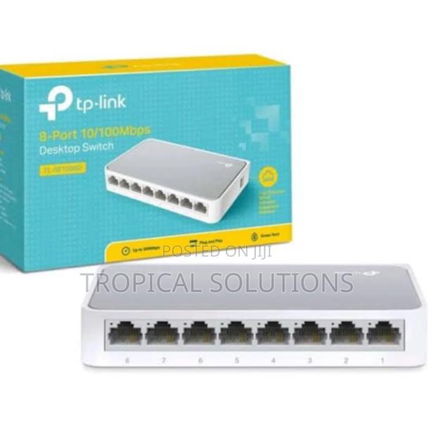 Tp-Link 8 Port 10/100mbps Tl-Ls1008 Desktop Switch - main view