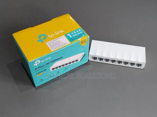 Tp-Link 8 Port 10/100mbps Tl-Ls1008 Desktop Switch - thumbnail 3