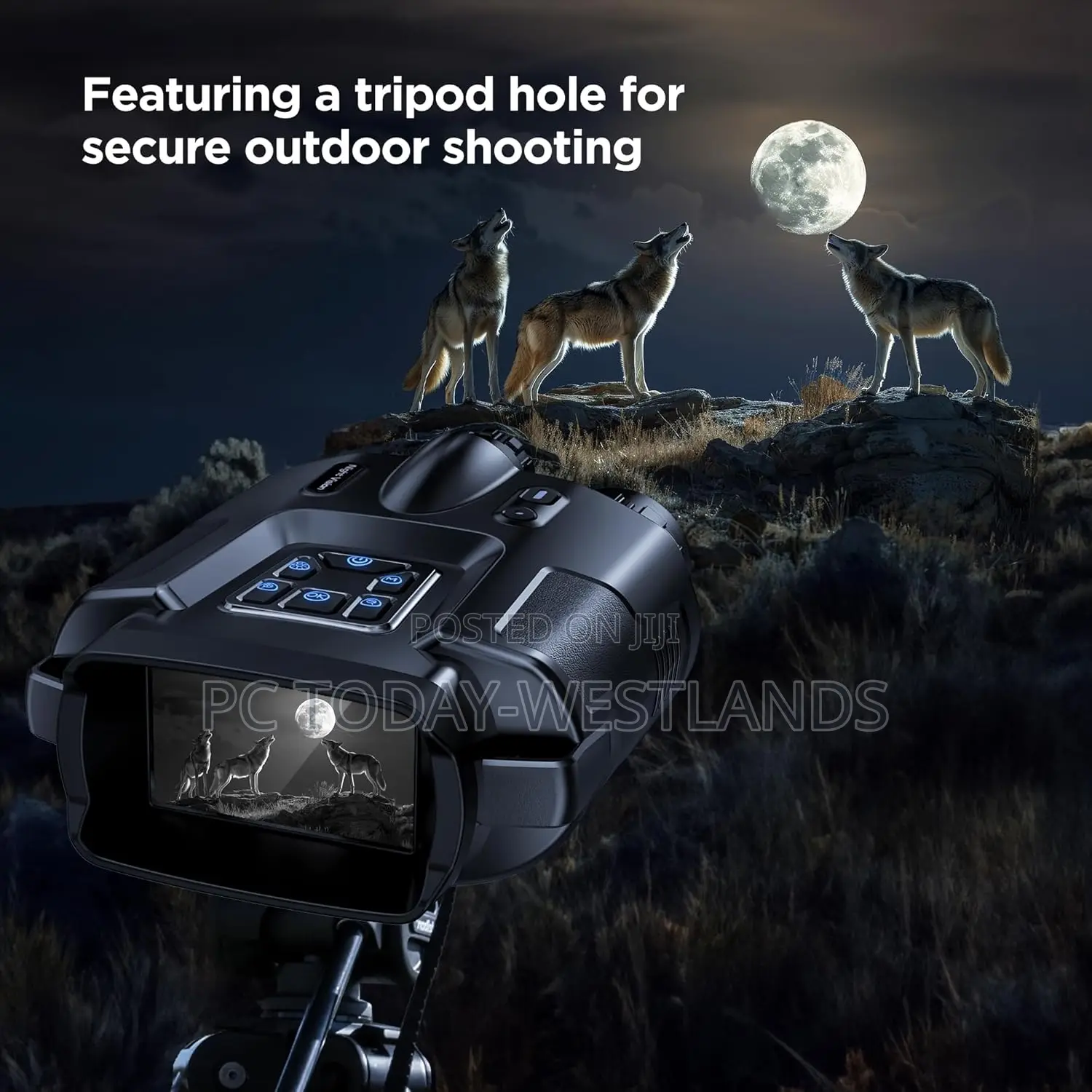 Night Vision Goggles 2000 Feet Infrared Binoculars + 64gb