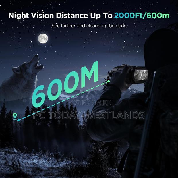 Night Vision Goggles 2000ft Infrared Binoculars + 64gb - thumbnail 8